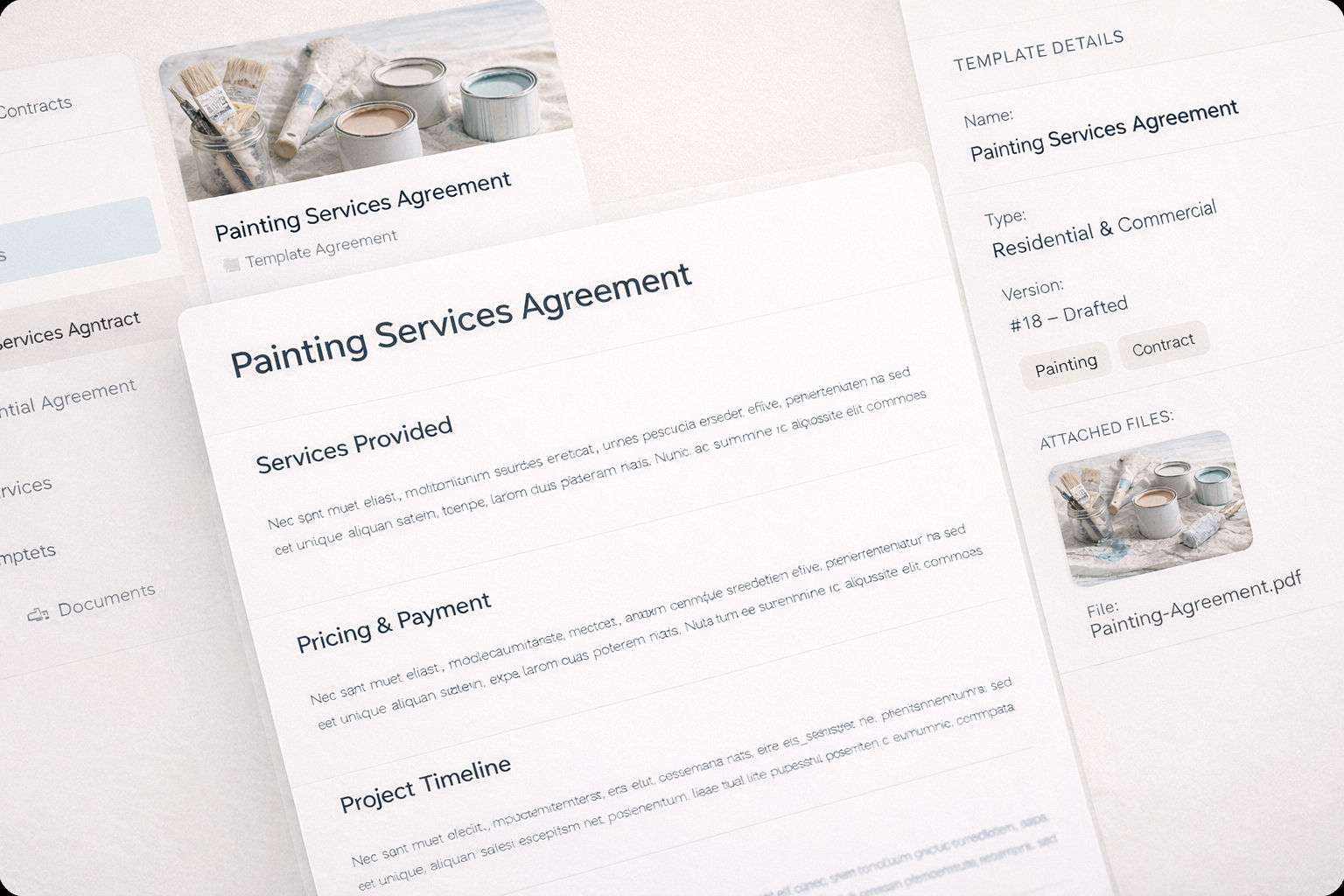 Painting Services Agreement